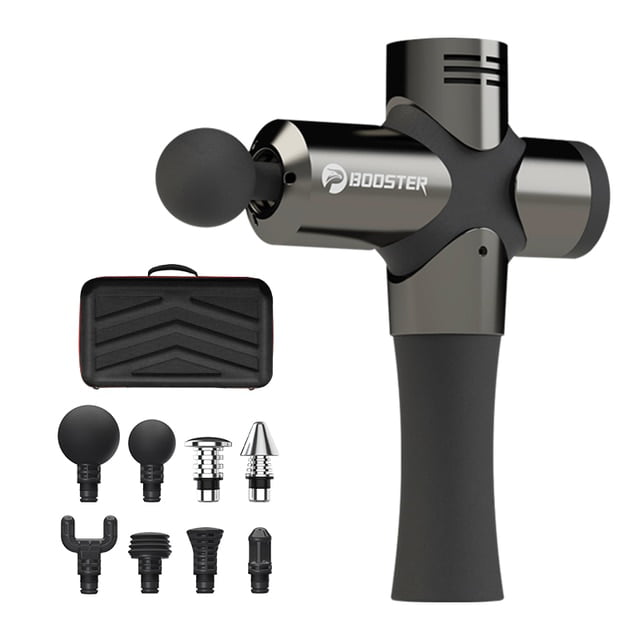 BOOSTER Pro 3 Deep Tissue Massage Gun Muscle Stimulator Body Massager Fascial Gun Relax Therapy Low Noise for Fintness Shaping - Walmart.com